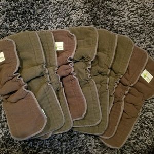 Charcoal Cloth Diaper Inserts